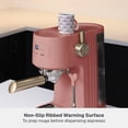thumbnail image 5 of Thyme & Table Barista Mini Espresso Machine with 15-Bar Pressure and Steam Wand, Faded Rose, 5 of 9
