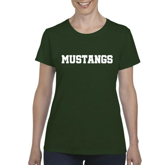 IWPF - Women's T-Shirt Short Sleeve - Mustangs