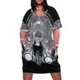 thumbnail image 1 of Resonancia magnética del cerebro, vestido holgado con bolsillos, vestidos de fiesta 2025, vestidos de novia para mujer, vestidos para ocasiones oficiales, 1 of 7