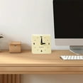 thumbnail image 6 of SHIMELE Small Clock Decorative Ornaments Modern Tabletop Clock Plastic Home Decoration Accurate Timekeeping for Living Room or Office, 6 of 6