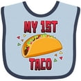 thumbnail image 3 of Inktastic My 1st Taco Boys or Girls Baby Bib, 3 of 4