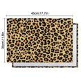 thumbnail image 5 of Cheetah Spots Table Mats Set of 6, Flax Linen Heat Resistant Wrinkle Free Animal Print Placemats, Fashion Pattern for Bold Jungle Theme Dining Table Decor, 5 of 5