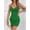 Emerald Green, variant on EASYBRA Women V Neck Backless Bodycon Slip Dress Ruched Sexy Mini Party Club Dress