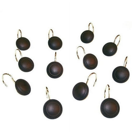 Better Homes & Gardens Metal Shower Hooks, 12 Piece