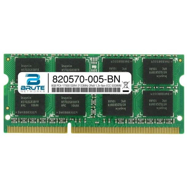 0570 005 Hp Compatible 8gb Pc4 Ddr4 2133mhz 2rx8 1 2v Non Ecc Sodimm Walmart Com Walmart Com