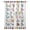 White, variant on Alphabet Kitchen Curtains Cartoon Colorful Animals Letter Crayon Cafe Short Curtains for Bathroom Blackout Window Curtain Small Window Treatment Tier Drapes for Bedroom Living Room 27.5"x39"x2