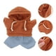 thumbnail image 5 of Conjunto de ropa para muñecos de peluche con sudadera con capucha y vaqueros. Conjuntos suaves y cómodos para peluches de 20 cm., 5 of 8