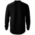 thumbnail image 3 of Evoshield Men's 6-4-3 Baseball Henley Sweatshirt Black 2XL, 3 of 5