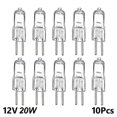 thumbnail image 1 of 20pcs G4 Halogen Tungsten JC Light Bulbs 12V Base Lamp 2800K Warm White Bi-Pin, 1 of 5
