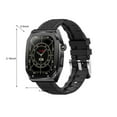 thumbnail image 3 of Pgyong Electronics Clearance Wearable Watch Multifunction Rectangular Screen Wireless Magnetic Charging NFC Control Motion Record IP68 Watertightness Bluetooth Function, 3 of 9