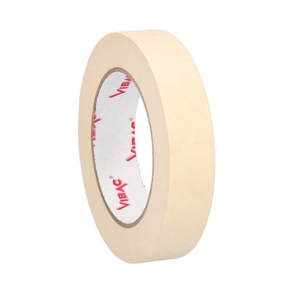 SSBM 36 Rolls - 4.3 Mil - General Purpose Masking Tape Water & Oil Resistant, Quality Adhesive, Mutipurpose, Ivory, 1" x 60 Yards