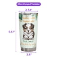 thumbnail image 5 of Miniature American Shepherd Mother Book Lover Happy Mother's Day 20oz Stainless Steel Tumbler Insulated Cup with Lid MAS Dog Lover Gifts - 03004, 5 of 5
