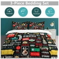 thumbnail image 3 of FRIENDS TV SHOW COLLAGE Bedding Set Duvet Cover Couple Bedclothes Pillowcase Customized Home Textiles Bed Set for Twin Size, 3 of 6