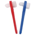 thumbnail image 4 of EeaseCA 2pcs Small Denture Denture Toothbrush Tools Double-sided Retainer, 4 of 8