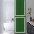 thumbnail image 3 of Green Greek Key Window Privacy Film, Geometric Greece Ancient Farmhouse Geo Static Cling UV Sun Blocking Heat Control Window Tint, Non-Adhesive One Way Windows Privacy Cover 17.7''x78.7'', 3 of 7