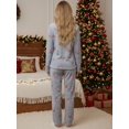 thumbnail image 3 of Pijama Afelpada Mujer Polar Pantalón Sudadera Ropa Invierno Invierno UNITALLA, 3 of 9