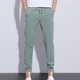 thumbnail image 1 of Pantalones largos para hombre, con cordón, cintura elástica, holgados, deportivos, casuales, de poliéster, 1 of 5