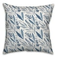 thumbnail image 2 of Creative Products Blue Farmhouse Flowers 18x18 Indoor / Outdoor Pillow, 2 of 2