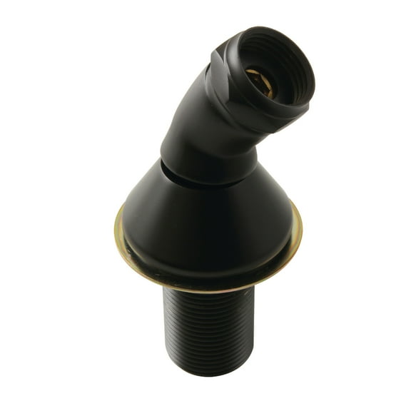 Kingston Brass KSHK50 Deck Mount Hand Shower Holder for Roman Tub Faucet, Matte Black