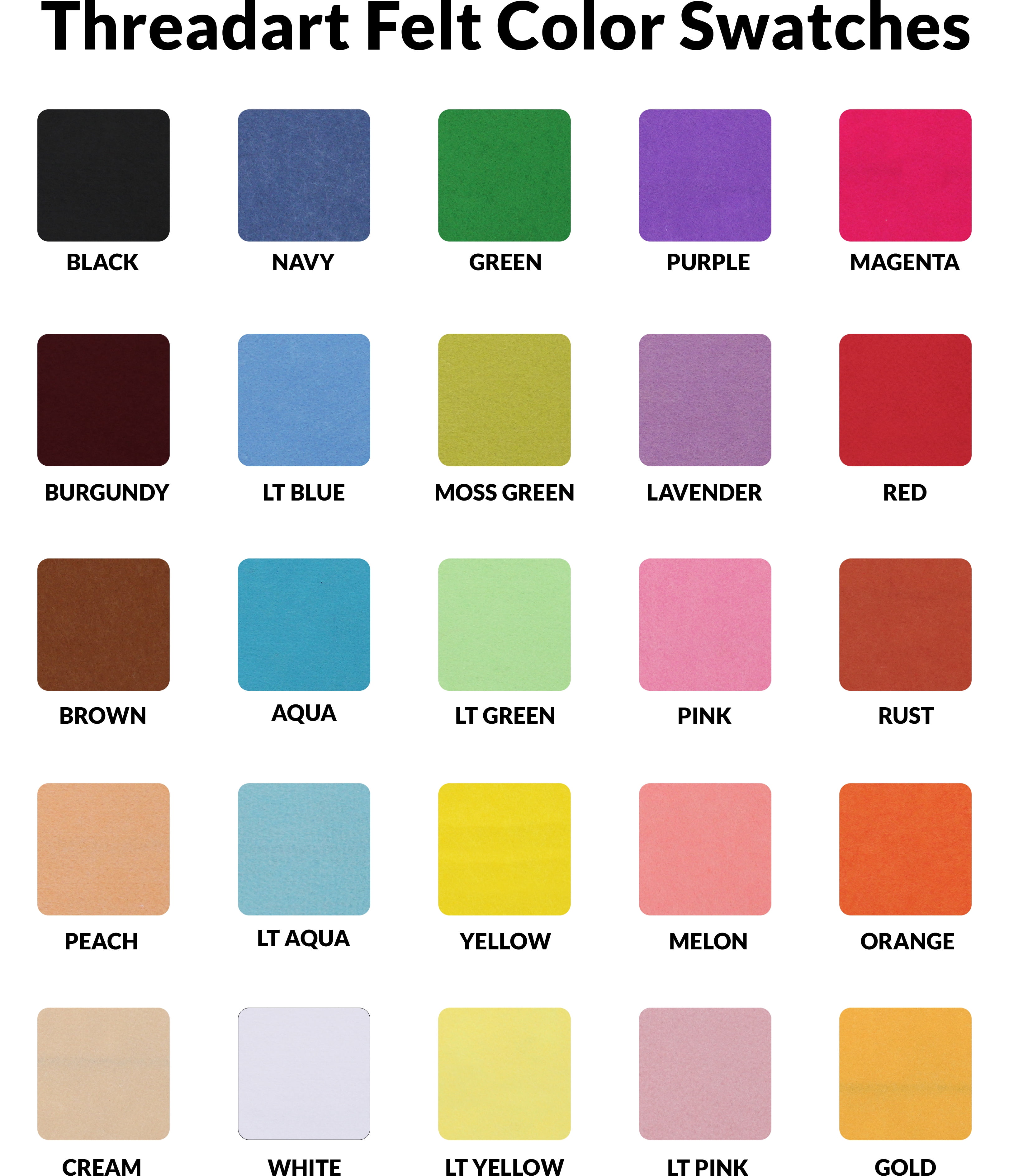 Threadart Premium Felt Sheets - 50 Sheets - 12" x 12" - Burgundy | Soft Wool-Like Feel | 1.2mm Thick for DIY Crafts, Sewing, Crafting Projects | Compatible with Cricut Maker