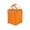 Orange, variant on Miwamany Insulated Reusable Grocery Shopping Bags, Foldable Cooler Bag Food Delivery Bags with Hard Bottom Insert and Zippered Top, Stands Upright, Cooler Totes for Hot or Cold Food Transport