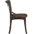thumbnail image 6 of Set of 2 Modern Dining Chairs, Wood Dining Room Chairs, Dinner Chair, Stylish Kitchen Chairs with Back and Wood Legs (Oak), 6 of 6