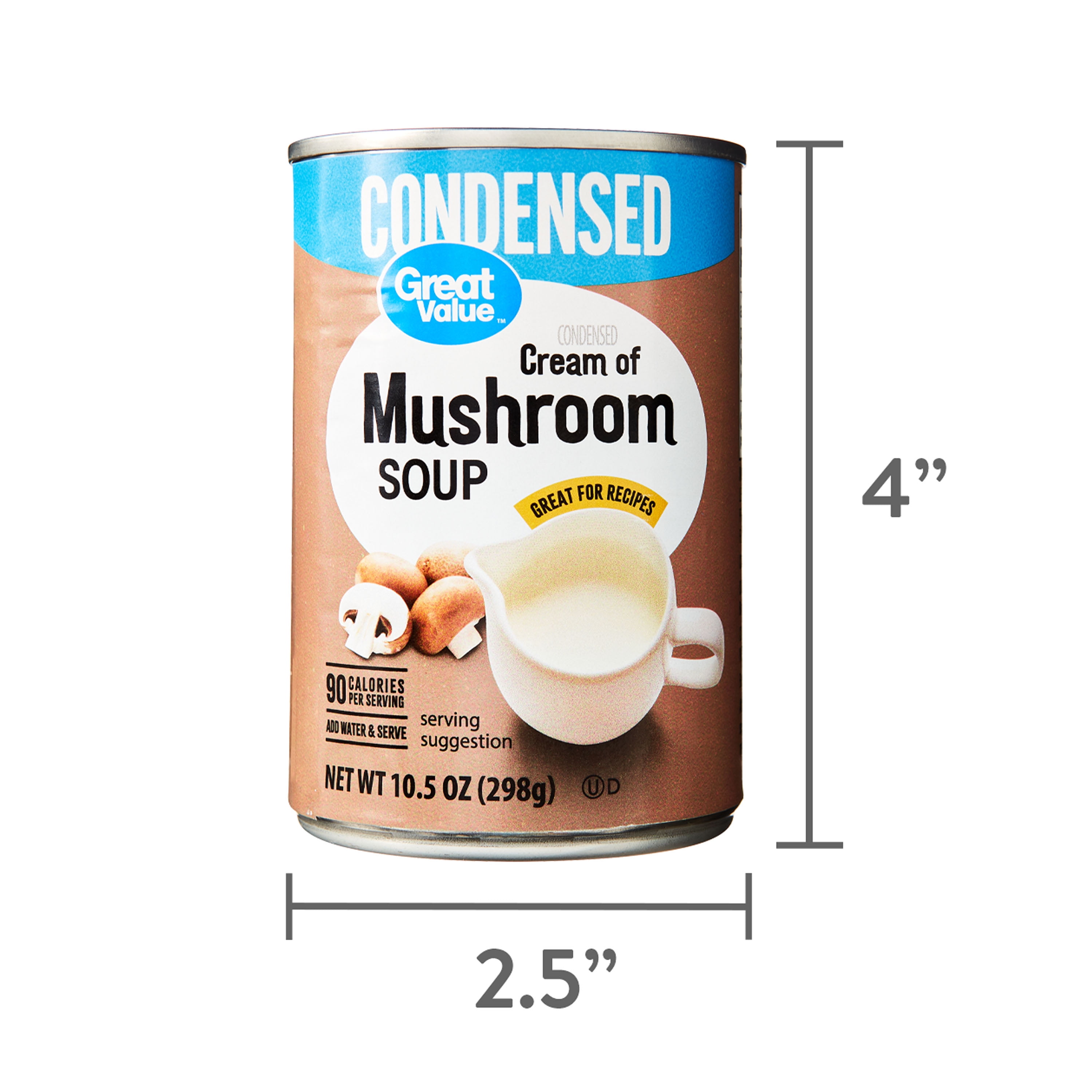 M&S Creamy Mushroom Cup Soup 10箱【まるまる様】 Great Value Cream of Mushroom Condensed Soup 10.5 oz Can, Fat