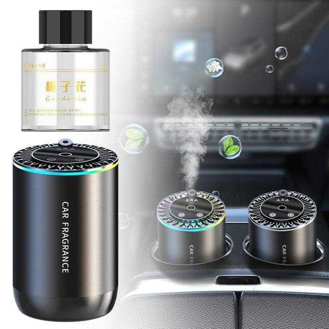 CHOK Starry Car Aroma Diffuser Usb Powered Auto Mist Spray With Led Constellation Projection 2 Fragrance For Vehicle & Home Use (Black) 50Ml Clearance