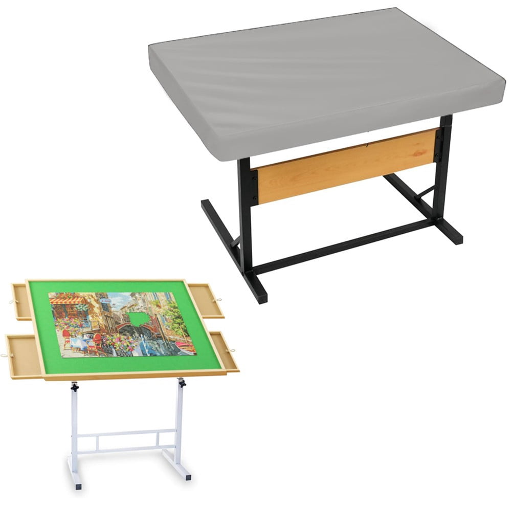 Waterproof Puzzle Board Cover For 1500 Piece Jigsaw Puzzles With Drawers