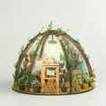 thumbnail image 4 of Mefallenssiah Diy Cabin Mini Flower House Small House Building Model Wooden Assembly Decoration Diy Gift Decoration, 4 of 9