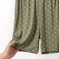 thumbnail image 6 of Bovxnpu Womens Pajama Shorts Sleep Loungewear Bottoms Pajama Shorts Polka Print Cotton Plus Size Pocketed Sleepwear, 6 of 7