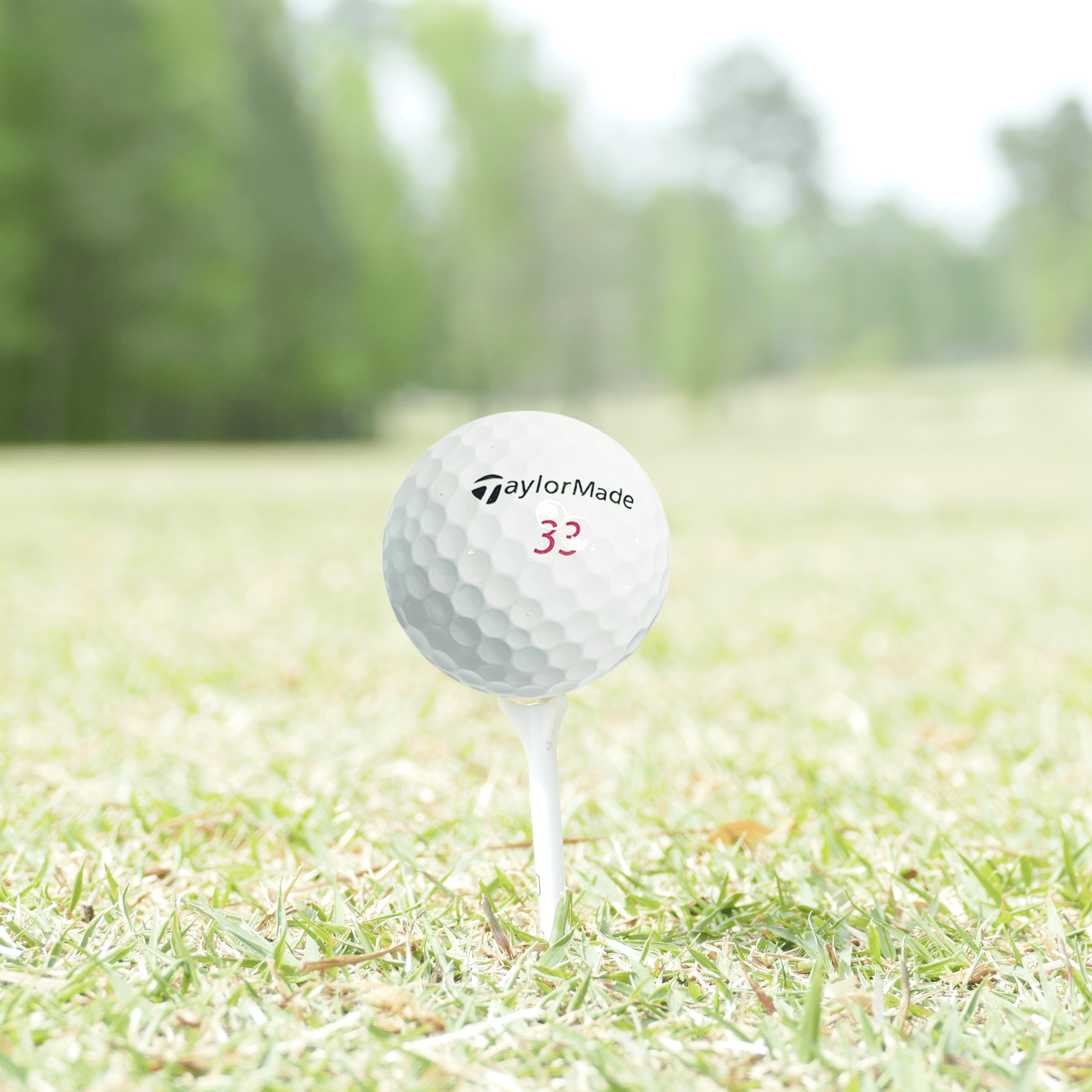 Golf Ball Nut – Recycled Golf Balls for Taylormade Tour Mix – 5A Mint Quality – 24-Pack, White