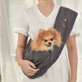 thumbnail image 1 of CBFFDC Sac pour Chien Portable Écharpe Confortable avec Poche pour Extérieur, 1 of 7