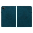thumbnail image 2 of Feishell Smart Cover for Apple iPad Pro 11-inch 4th 3rd 2nd 1st Gen Air 5 4 10.9-inch,Shockproof Butterfly & Flower Embossed Pattern PU Leather Folio Flip Card Slots Case with Auto Wake Sleep,Darkblue, 2 of 14
