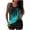 Multicolor 03, variant on Womens Boho Tankini Sets Two Piece Blouson Swimwear Tank Top with Boyshorts Cute Print Flowy Casual Bathing Suits Multicolor S