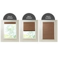 thumbnail image 5 of MAYEERTY Bamboo Light Filtering Privacy Roman Window Shade, Teak, 64" L x 31" W, 5 of 13