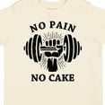 thumbnail image 4 of Inktastic No Pain No Cake BLK Boys or Girls Toddler T-Shirt, 4 of 5
