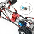 thumbnail image 3 of maskred Metal Box Transfer 370 Motor Accessory for WPL C14 Q60 Titanium Color 3.17mm 1Set, 3 of 6