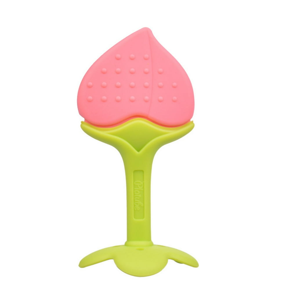 Baby Teething Toys Silicone BPA Free Natural Organic Freezer Safe