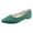 Mint Green, variant on Women's Comfortable On Ballet Shoes Square Toe Casual Walking Lightweight Breathable Soft Sole