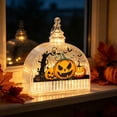 thumbnail image 4 of AUNVITO Halloween Lighted Hanging Ornament Pendant, LED Glowing Spooky Decoration for Home Indoor Outdoor Party Festival Decor, 1pc, 4 of 6