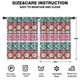 thumbnail image 2 of Blackout Kids Curtains,Colorful Geometric Pattern Childrens Insulated Curtains Set Of 2,Bedroom Essentials,Toddler Room Decor 42x54in(106x137cm), 2 of 5