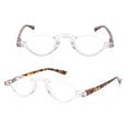 thumbnail image 2 of 4 Pairs Blue Light Blocking Reading Glasses Half Rimless Computer Readers, 2 of 2