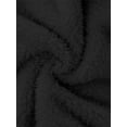 thumbnail image 5 of Frontwalk Ladies Sweater Winter Warm Pullover Long Sleeve Jumper Tops Work Cozy Sweaters Solid Color Black XL, 5 of 5