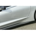 thumbnail image 5 of For 2014-2019 Corvette C7 Base Models | Add On Aero Bottom Line Carbon Fiber Rocker Panel Side Skirts Extension, 5 of 11