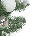 thumbnail image 2 of Northlight 6' Green Pine Artificial Christmas Garland with Berries and Iridescent Ornaments, 2 of 4