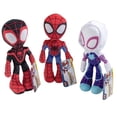 thumbnail image 1 of Set de 3 piezas de felpa Marvel Spidey y sus increíbles amigos, 1 of 5