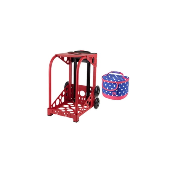 Marco para bolsas de inserción deportivas ZUCA Sport Red con paquete de lonchera