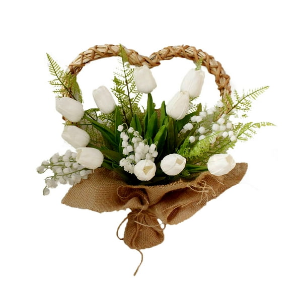 Valentines Wreaths for Front Door - Large Front Door Wreath for Summer Spring Winter All Seasons, Holiday Indoor Outdoor Year Round Wreath Farmhouse Porch Outside Decorations