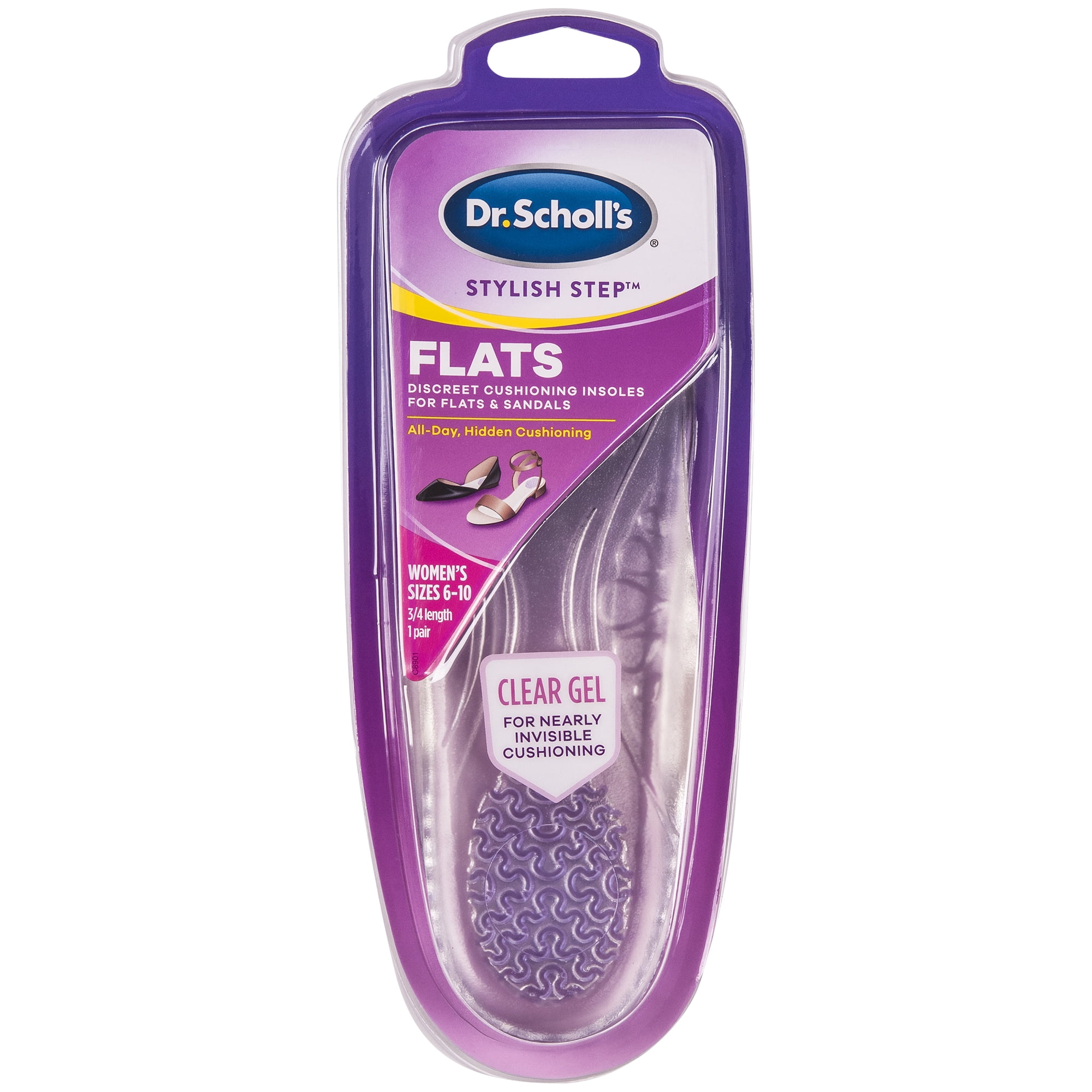 Dr. Scholl's Stylish Step Clear Cushioning, 1 Pair